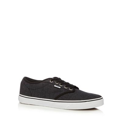 Vans Grey canvas 'Atwood' lace up shoes